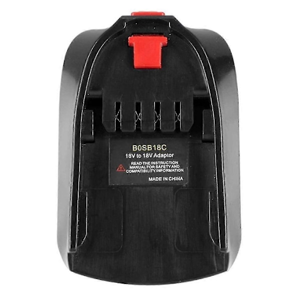 Sovitin BOSB18C Yhteensopiva Bosch 18V Li-Ion Akun BAT618 kanssa