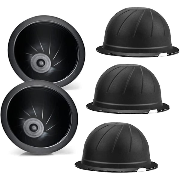 5PCS Återanvändbara Kaffe Kapsel Pods 230ml Påfyllningsbara Vertuo Kaffe Kapsel Kaffe Kapsel Kopp