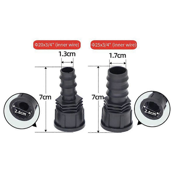 1/2 Naaras Uros Kierre Puutarhaletku Liitin 20mm