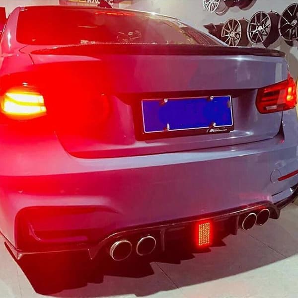 12V F1 Stil 72 LED Bakbremselys Strobe Blinkende Baklys Universal UK