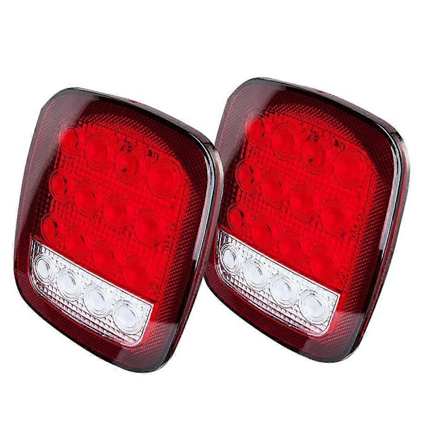 LED Bakljus Broms Back Blinkers för Jeep Wrangler TJ CJ YJ