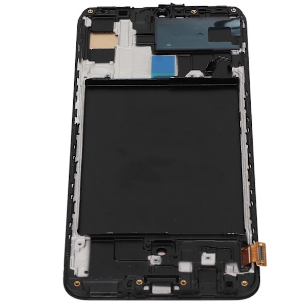 LCD-skärm Digitizer-enhet med fingeravtryckssensor för Galaxy A70-seriens skärmenhet