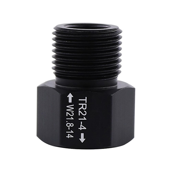 CO2 Cylinder Adapter, T21-4 til W21.8-14 Adapter Konverter til CO2 Cylinder til