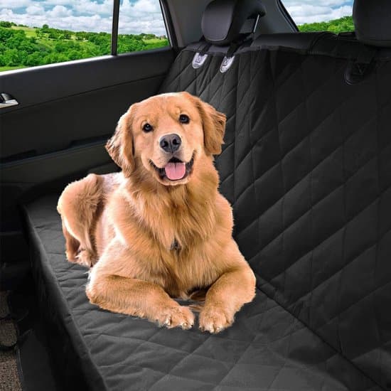 Durable Car Seat Covers - Pet Car Blankets - Protective Covers - Scratch-Resistant and Waterproof - Black