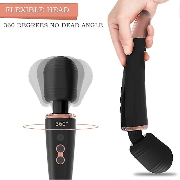 Sladdlös Stavmassager, uppladdningsbar Rygg Nacke Personlig Massager För Kvinnor Par