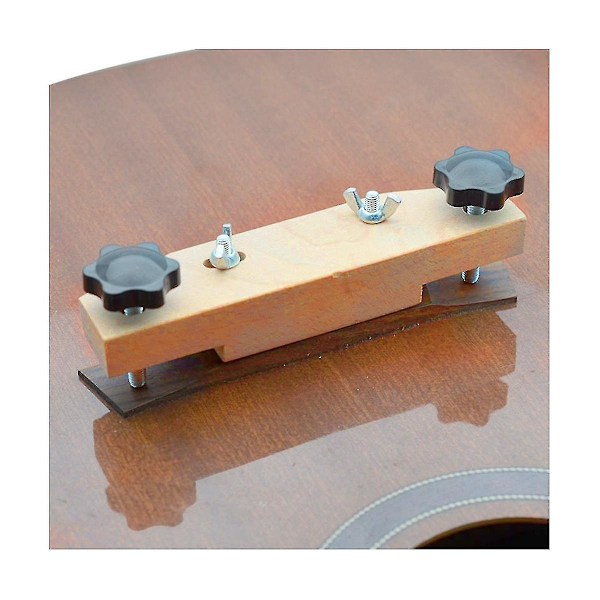 Gitarbro String Board Bonding Fastgjøring Trearbeidsklips Reparasjon Bro Piano Kode Åpen Lim Reparasjonsarmatur