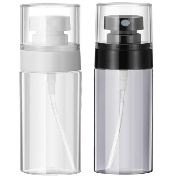 Small spray bottle 100 ml, 2 bottles, fine mist spray bottle, suitable for travel