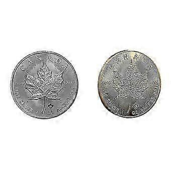 Kanadensiskt Lönnlöv 1 Uns .9999 Silvermynt Dollar Ocirkulerat Minnesmynt