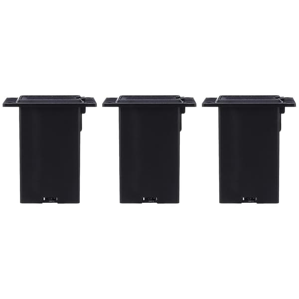 3 st Pickup Batterilåda 9v Gitarr och Bas Aktiv Pickup Batterifodralhållare