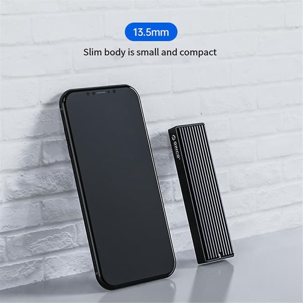 M.2 SSD NVMe-hölje USB3.1 Gen2 Typ C 10 Gbps SSD-hölje Mobil hårddiskhölje