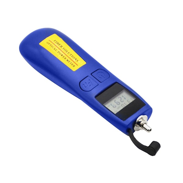 6 Våglängder Mini Optisk Effektmätare Testare -70Till10 Optisk Fiber Testare Optisk Arbetshastighetsmätare