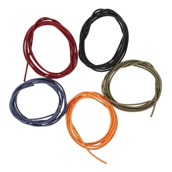 5 st. Fjäderband för böcker, band för anteckningsböcker, elastiska band, fixeringsband, elastiska remmar, band för anteckningsblock