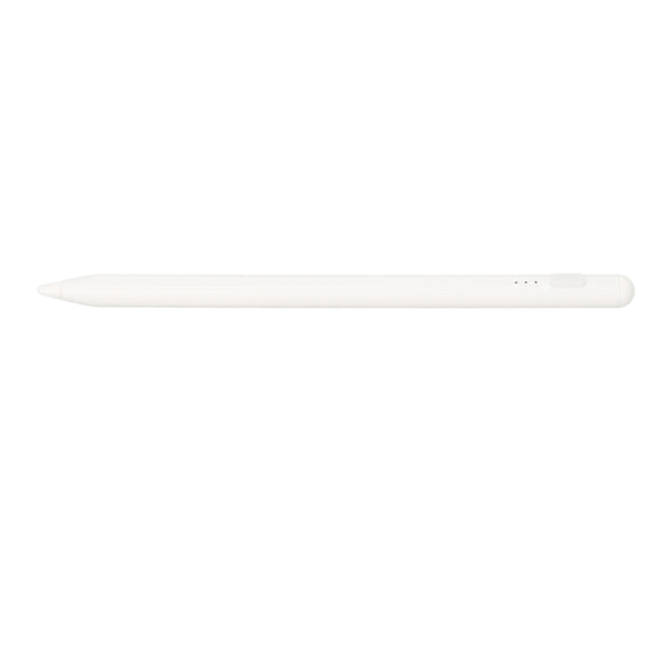 Aktiivinen yleiskäyttöinen valkoinen kapasitiivinen stylus-kynä, jossa 2 vaihtokärkeä puhelimille ja tableteille