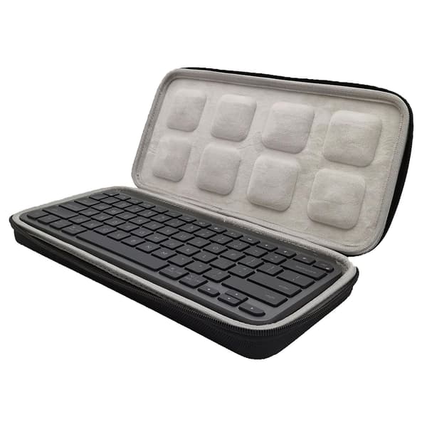 Eva Hård Väska För Mx Keys Mini Tangentbord Mjukt Foder Väska Vattentät