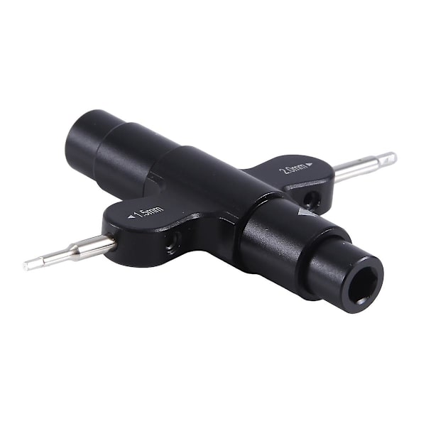 Super Quick Release -avain M5//M3 Avain 1,5 mm / 2,0 mm Kuusiokoloavain Quick Release -potkuri Mo