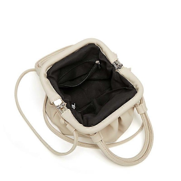 Molnväska för damer, dumpling-clutch, designerväska i molnform, crossbody-väska, rynkad axelväska, mjukt PU-läder 2025th