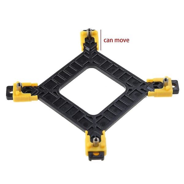 CPU-kylare Bracket CPU-bakplatta Desktop Bakplatta Kylare Bracket för 775/1155