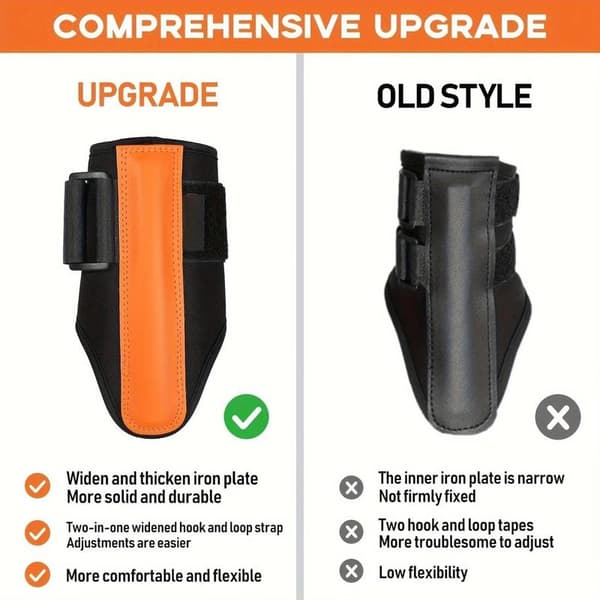 Golf Swing Training Set - with Wrist Stabilizer and Arm Support Strap - Improves Posture - Precision - and Power - Male and Female Golfers