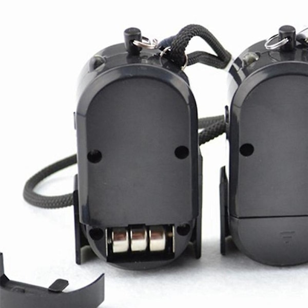 2 stk Camping Rejse Portable Mini PIR Infrarød Bevægelsessensor Detektor Alarm 120DB Trådløs Hjem Se
