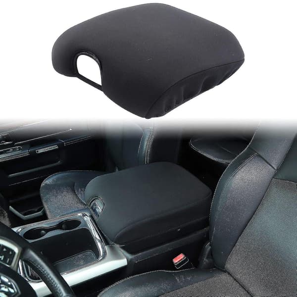 Midtkonsoll Armlene Dekselpute For Dodge Ram 1500 2500 3500, Svart