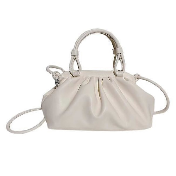 Molnväska för damer, dumpling-clutch, designerväska i molnform, crossbody-väska, rynkad axelväska, mjukt PU-läder 2025th