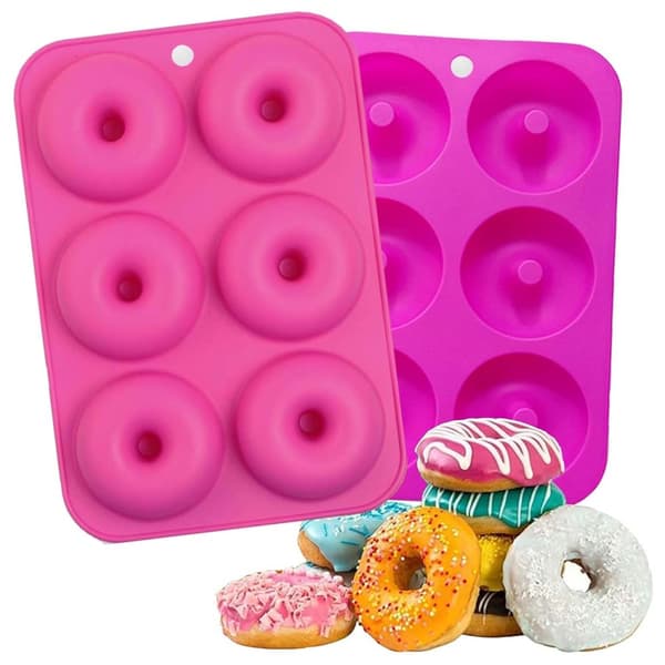 Silikon Bakeform for Donuts og Bagels