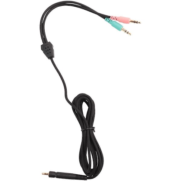 Erstatningskabel for Sennheiser G4ME ONE GAME ZERO 373D GSP 350 / GSP 500 / GSP 600 Hodetelefoner (PC-versjon 2 meter)
