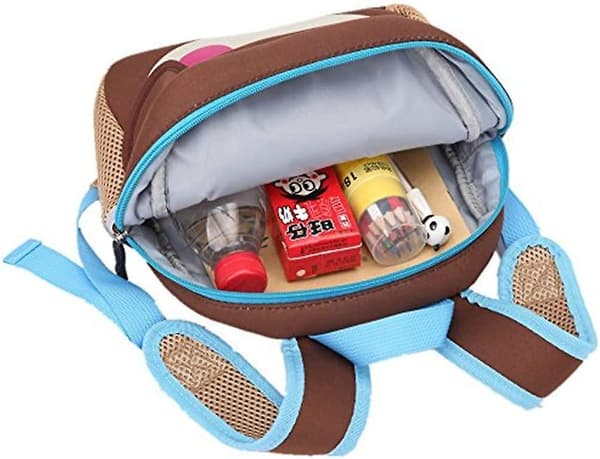 Barnryggsäck, Ryggsäck för Småbarn, Djurdesign, Kinder Racksack för 2-5 år (apa)