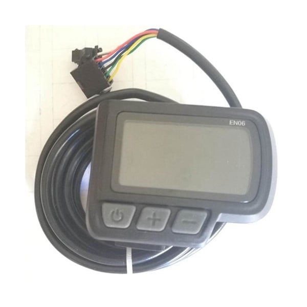 24V 36V 48V Justerbart Elektrisk Sykkelpanel LCD-Display for Elektrisk Sykkel Scooter EN06 med USB
