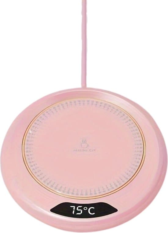 Cup Warmer - Mug Warmer - Coffee Warmer - Heated Coaster - Coffee Warmer - Coffee Cup Warmer - Cup Warmer - USB - Cup Warmer - Pink