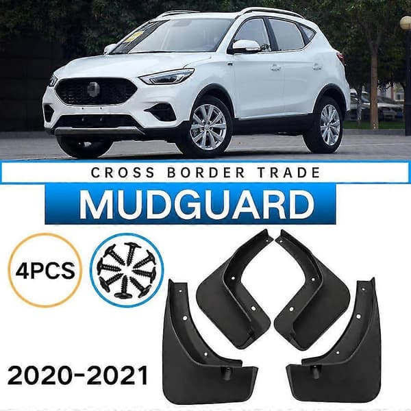 4 stk. bilklapper til Mg Zs 2020-2021 stænklapper stænkskærme tilbehør