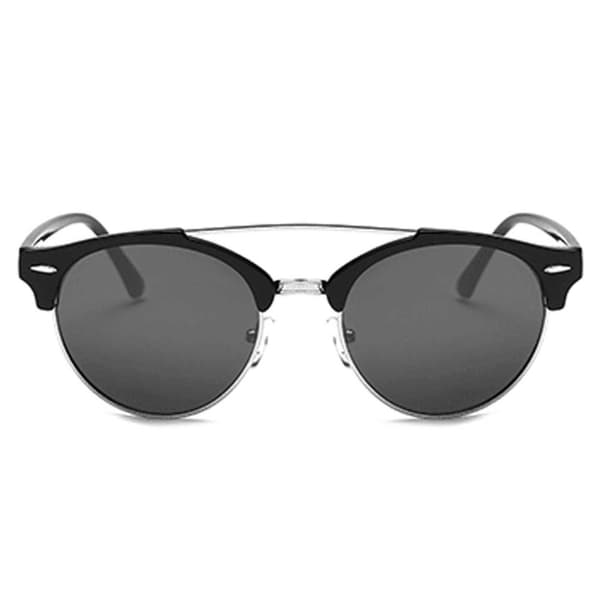 Sorte Solbriller Clubmaster Sort Glas