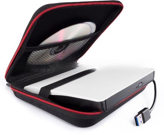A robust, durable, shockproof, and portable storage case for external optical drives for laptops.
