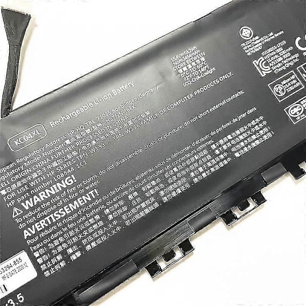 Lämplig för Hp Hp Tpn-w141 W144 Envy 130010tx Serien Kc04xl Notebook Batteri