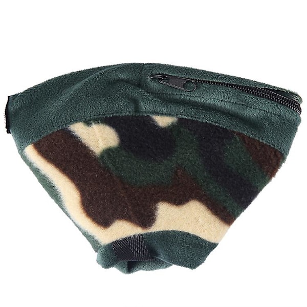 Dww-Ilmapallokaulus Koirien ja Kissojen Toipumiseen - L Velcro Camouflage, Säädettävä Suojaava Kaulus Haavojen Hoitoon Mukava