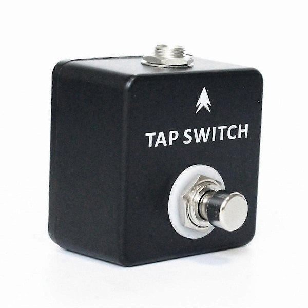 Tap Switch Tap Tempo Switch Pedal Full Metal Shell För Gitarr Effekt Gitarrtillbehör