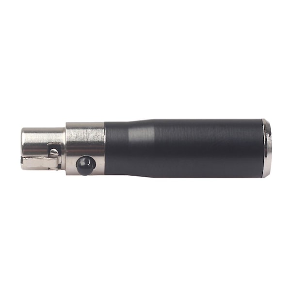 XLR 3-pin hann til XLR 4-pin hunn plugg lydadapter for mikrofon