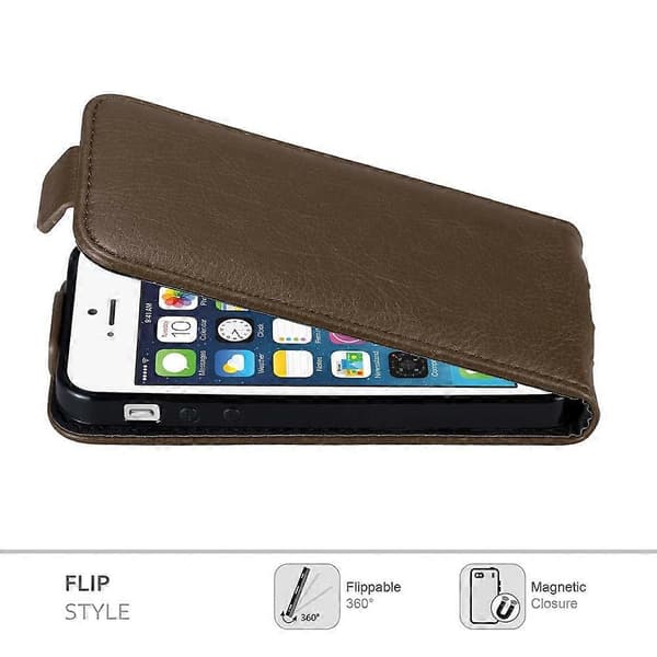 Fodral iPhone 5 / 5S / SE 2016 Skyddsfodral - med Magnetlås