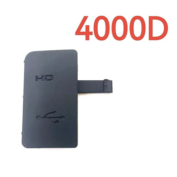 USB Gummi Dæksel til Bund af Dør til 4000D Digitalkamera