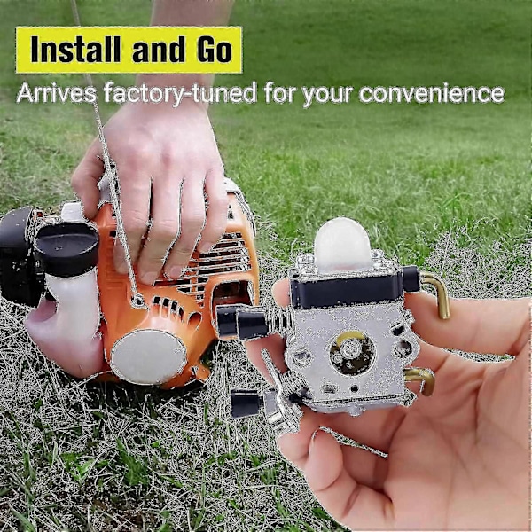 Høyytelsesforgasser erstatning for Stihl FS45, HS45, FS55R, FS38 motorsager og trimmere