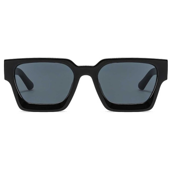 Modern Sunglasses with Thick Frame Black