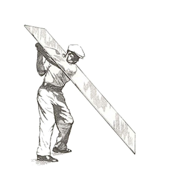 Golf Swing Corrector Plane Trainer Golf Swing-plane Treningshjelp Golf Pointer Spot Direction