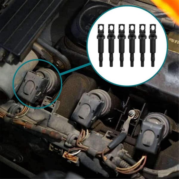 1 stk. for E46 E60 E85 E90 tennspoler med pluggkontakt 12138657273 12137594937