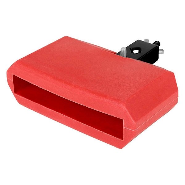 Trumkockklocka, Plast Percussion Instrument Block Ljudmakare med Plaststav för Trumset
