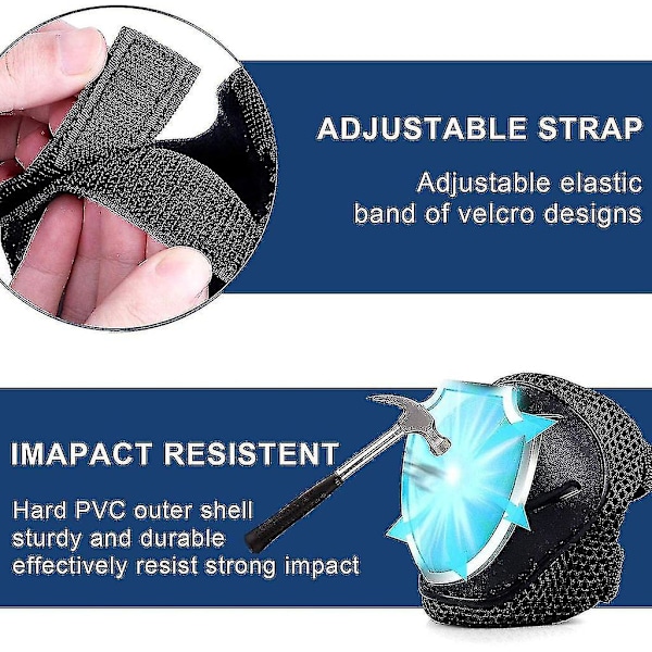 Knäskydd Barn Knäskydd 6 i 1 Barn Knäskydd Kit Justerbara Armbågsskydd