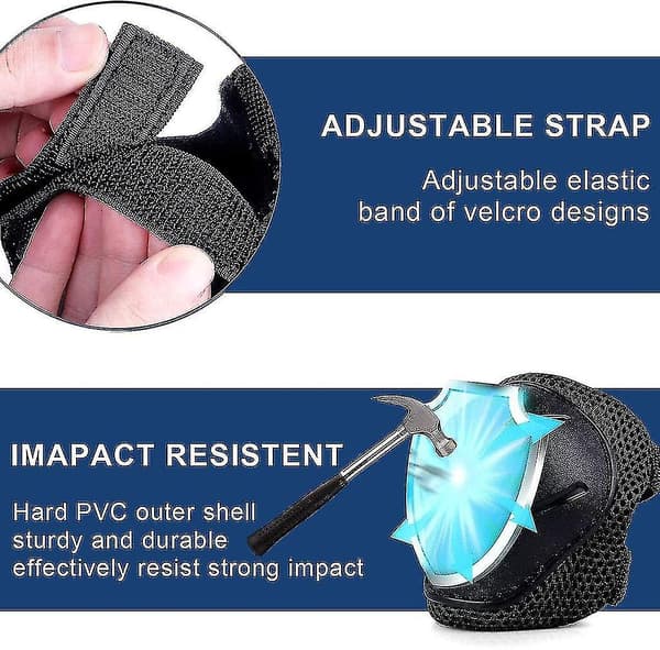 Kneepads for Barn - 6 i 1 Kneepadssett for Barn - Justerbare Albuepads