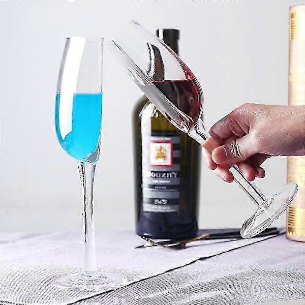 Stilfulde halve vinglas til par - Perfekt til jubilæer og romantiske begivenheder