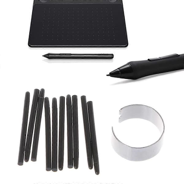 10-pack Ersättningsspetsar för Wacom Ritplatta BAMBOO CTE, för MTE, CTL
