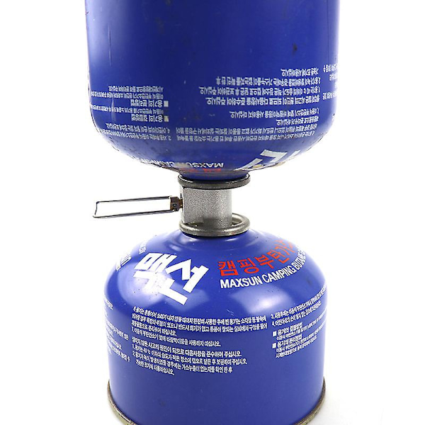 Gassadapter for Kanisterpåfylling, Flat Tank Gassadapter, Ekstra Kanisterventil Adapter, Camping Gass Konvertering, Påfylling, Ny