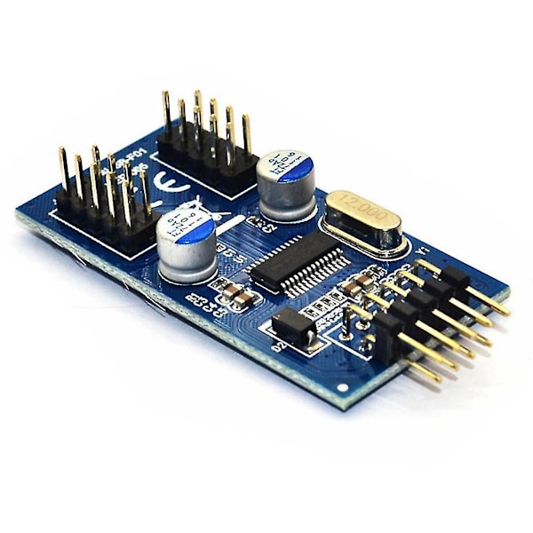 9Pin USB Header Han 1 til 2/4 Hun Extension Kabel Kort Desktop 9Pin USB HUB USB 2.0 9 Pin Connector Adapter 30cm 1STK